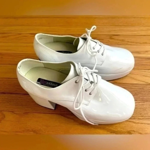 Funtasma White Platform Shoes Men’s 13​ - Picture 1 of 9